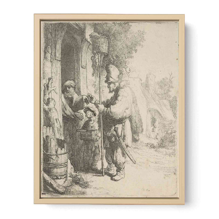 The Rat Catcher Painting