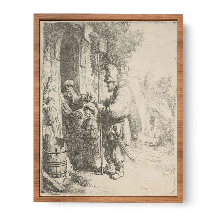 The Rat Catcher Painting