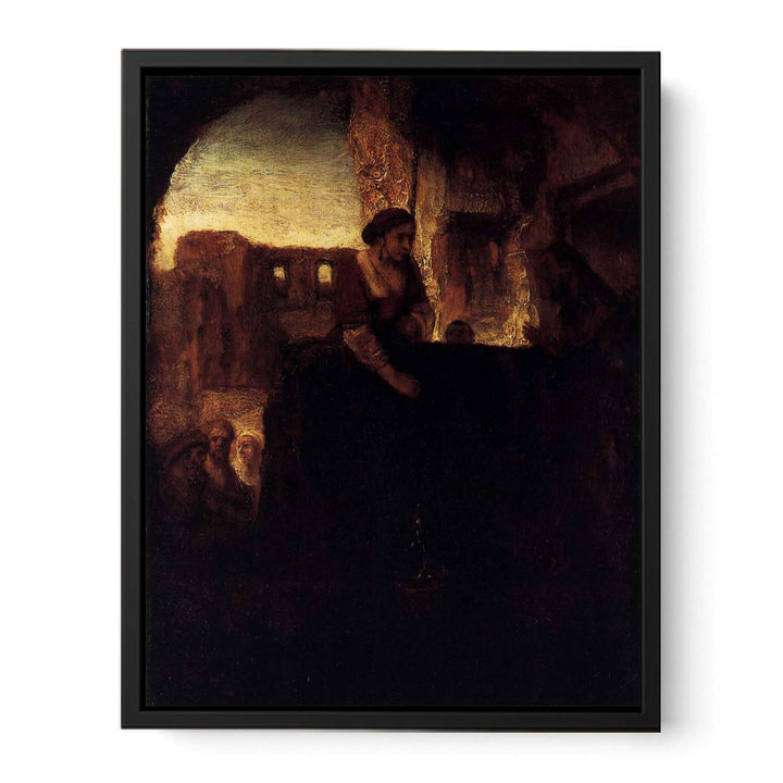 Christ and the Woman of Samaria Painting