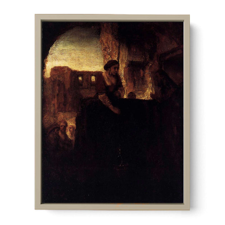 Christ and the Woman of Samaria Painting