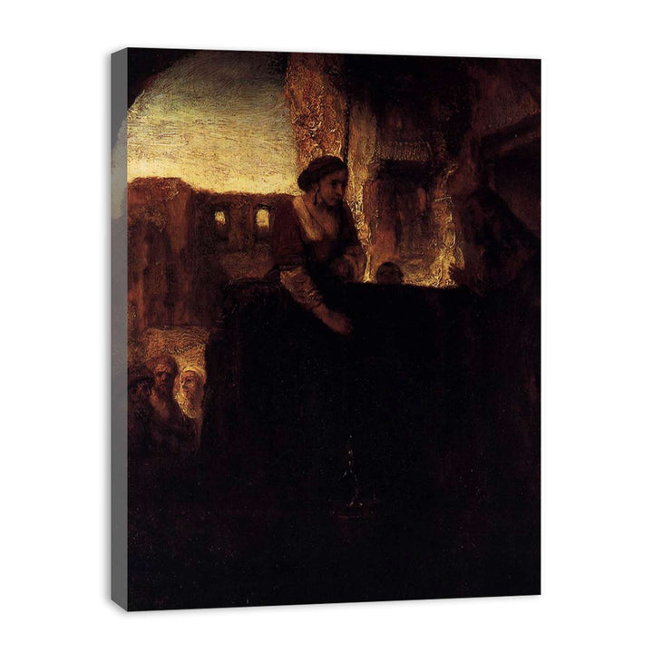 Christ and the Woman of Samaria Painting