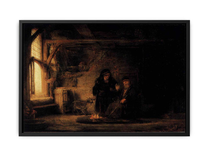 Tobit's Wife with the Goat
 Painting