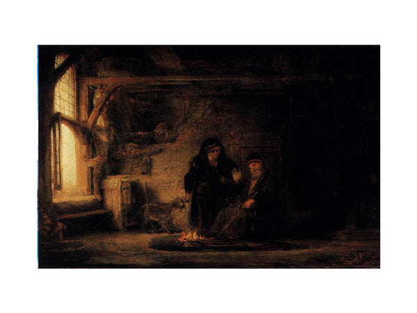 Tobit's Wife with the Goat
 Painting