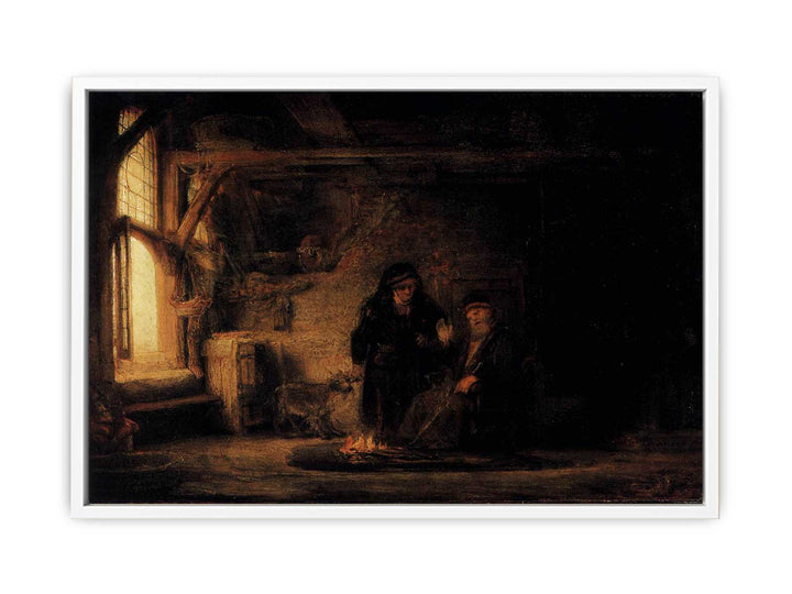 Tobit's Wife with the Goat
 Painting