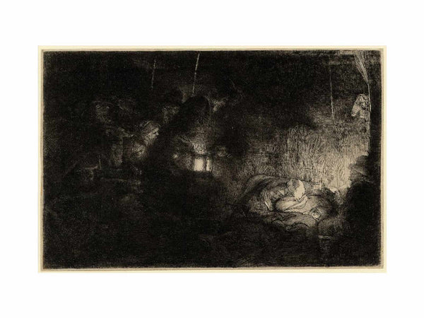 The Adoration of the Shepherds A Night Piece Painting