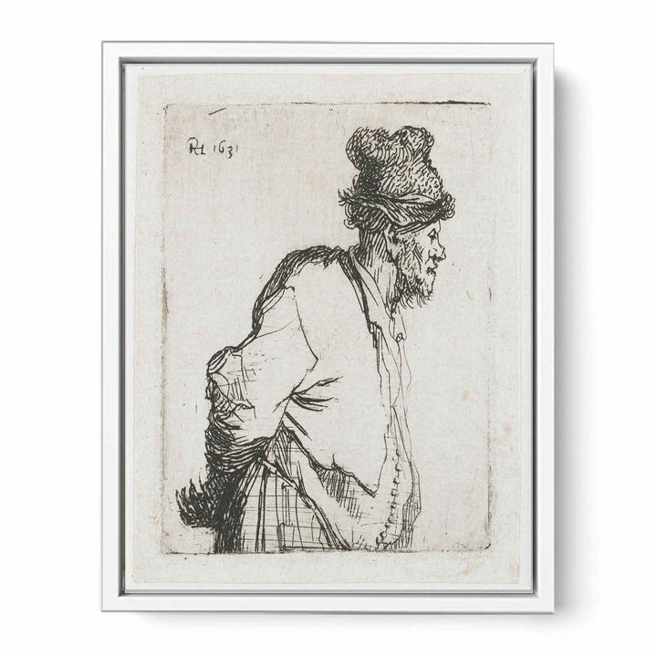 Peasant With His Hands Behind His Back Painting