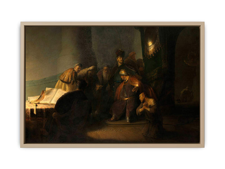 Repentant Judas Returning The Pieces Of Silver
 Painting