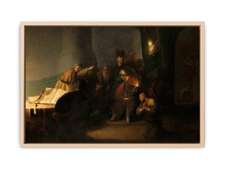 Repentant Judas Returning The Pieces Of Silver
 Painting