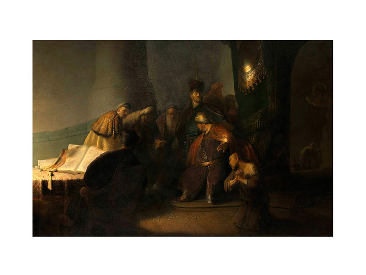Repentant Judas Returning The Pieces Of Silver
 Painting
