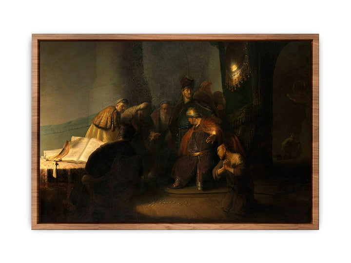 Repentant Judas Returning The Pieces Of Silver
 Painting