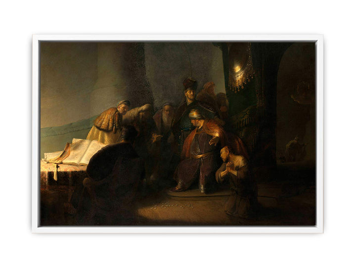 Repentant Judas Returning The Pieces Of Silver
 Painting