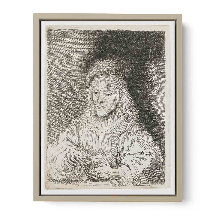 The Card Player Painting