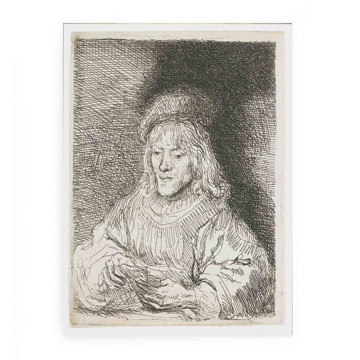 The Card Player Painting