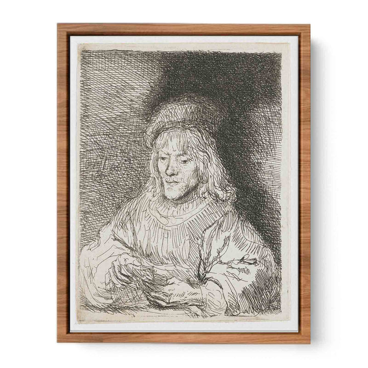 The Card Player Painting