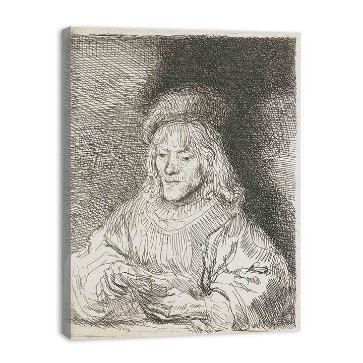 The Card Player Painting