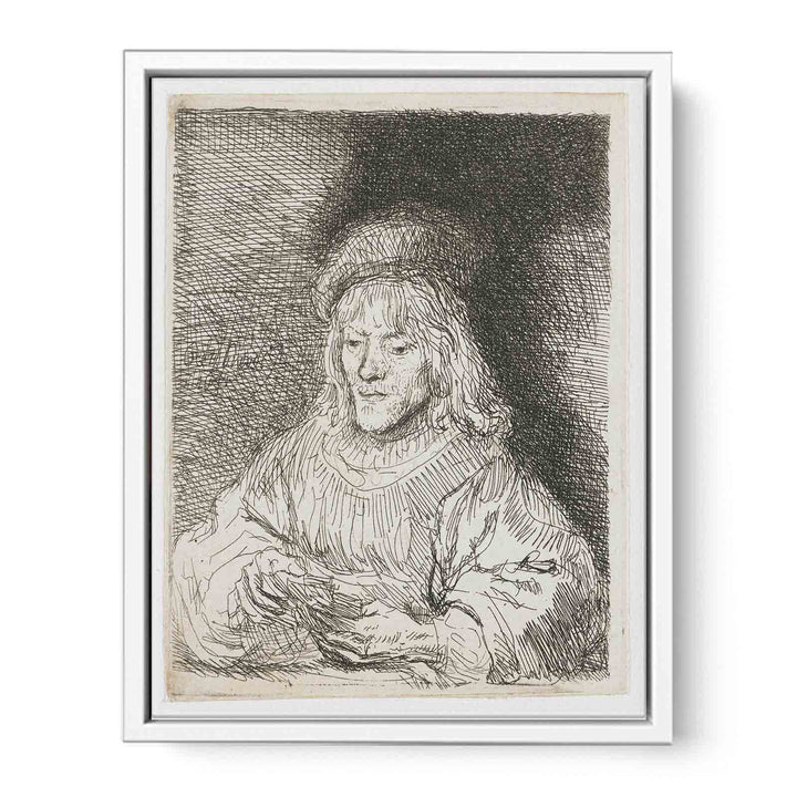 The Card Player Painting