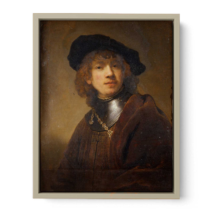 A youth in a cap and gorget Painting