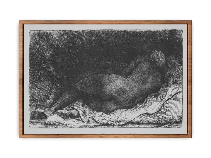 Female nude Painting