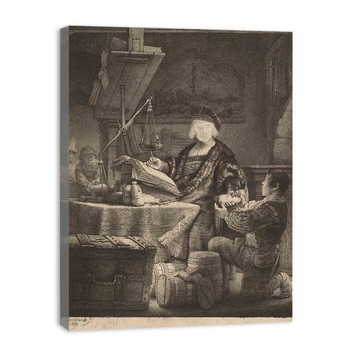 Jan Uytenbogaert, 'The Goldweigher'
 Painting