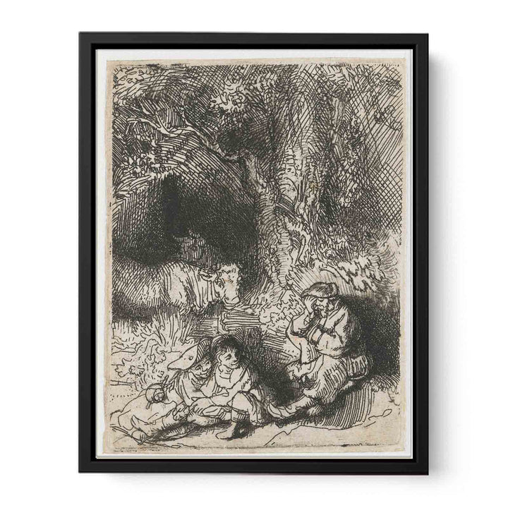 The Sleeping Herdsman
 Painting