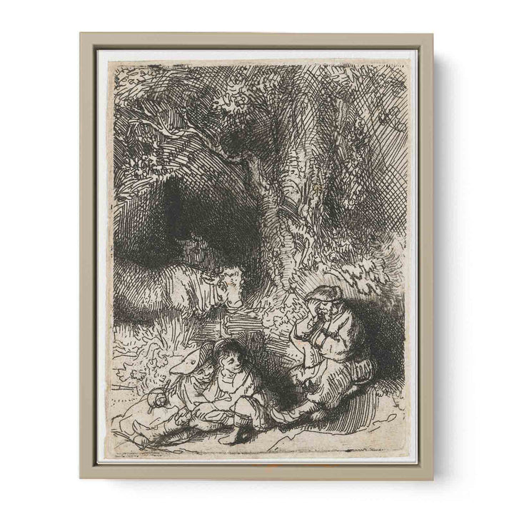 The Sleeping Herdsman
 Painting