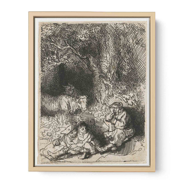 The Sleeping Herdsman
 Painting