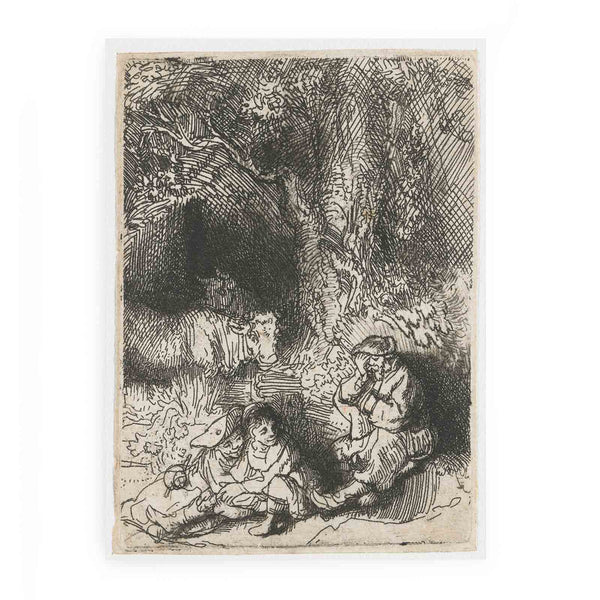 The Sleeping Herdsman
 Painting