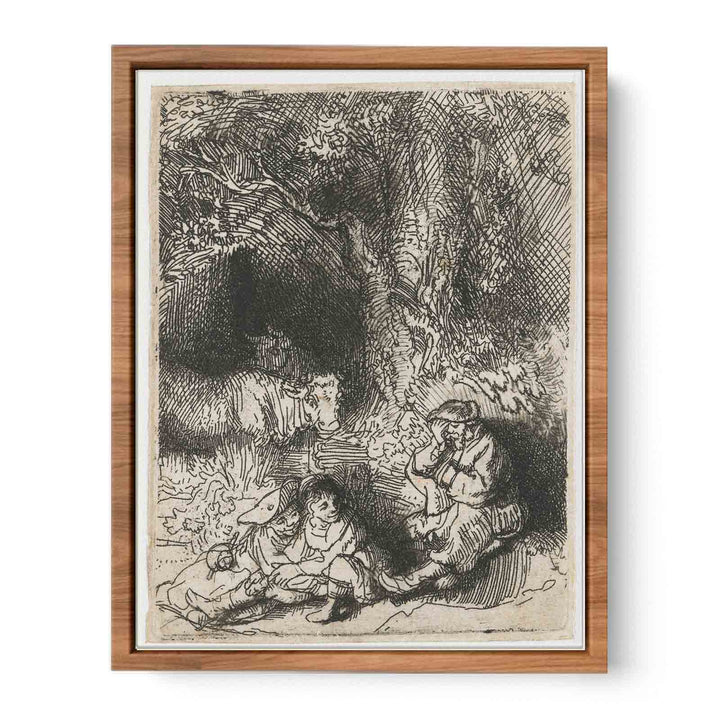 The Sleeping Herdsman
 Painting
