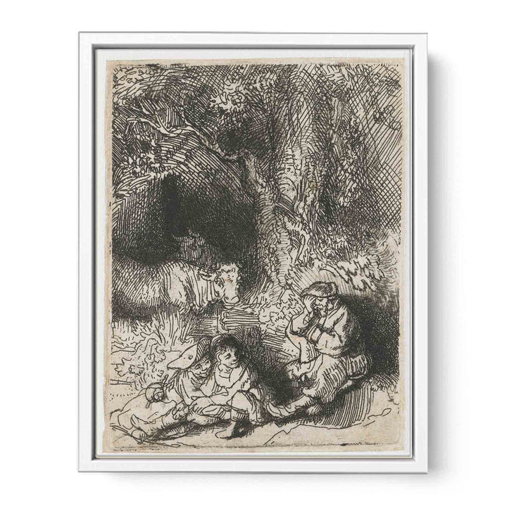 The Sleeping Herdsman
 Painting