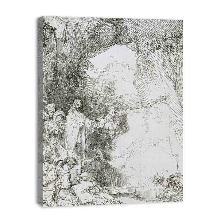 The raising of Lazarus Painting