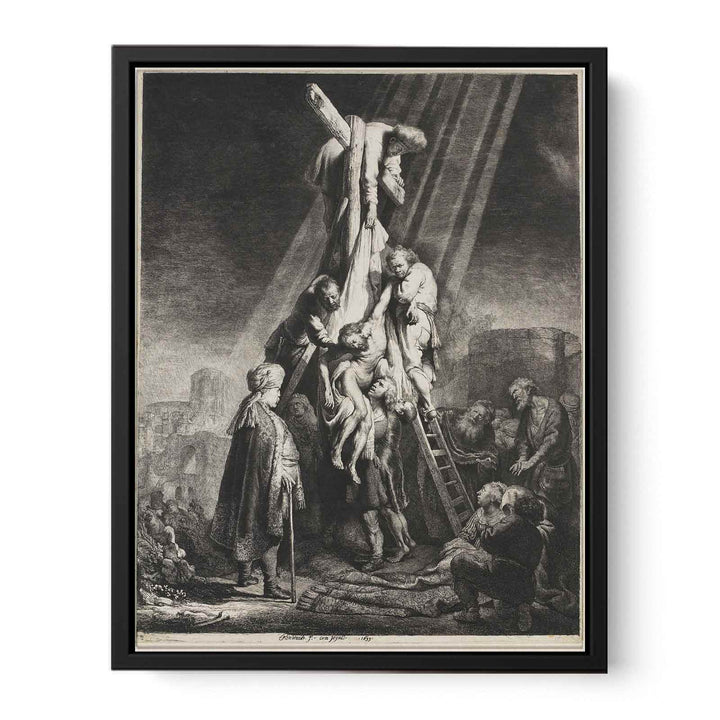 The Descent from the Cross Second Plate Painting