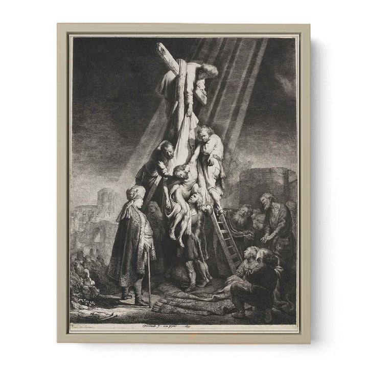 The Descent from the Cross Second Plate Painting