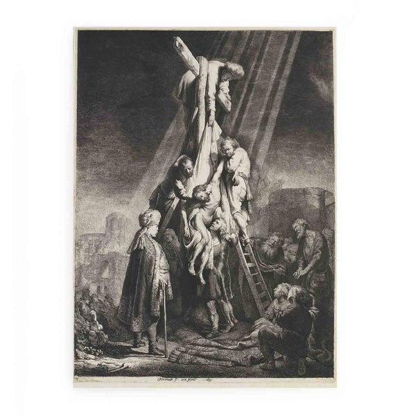 The Descent from the Cross Second Plate Painting