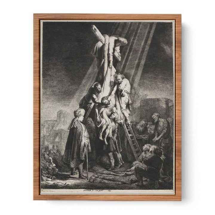 The Descent from the Cross Second Plate Painting