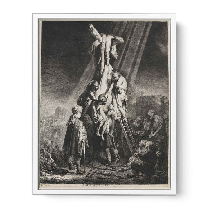 The Descent from the Cross Second Plate Painting