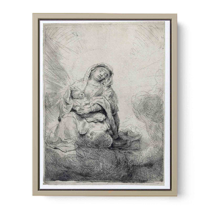 The Virgin and Child in the Clouds
 Painting