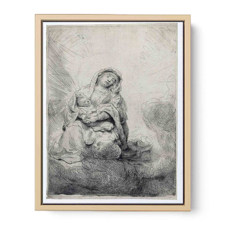 The Virgin and Child in the Clouds
 Painting
