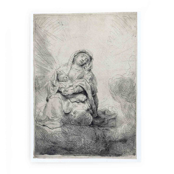 The Virgin and Child in the Clouds
 Painting