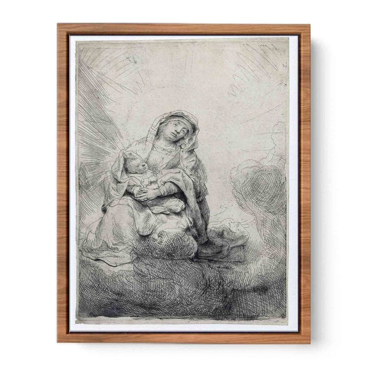 The Virgin and Child in the Clouds
 Painting