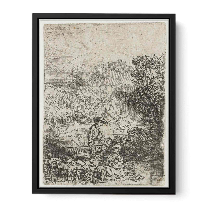 The Shepherd and his Family
 Painting