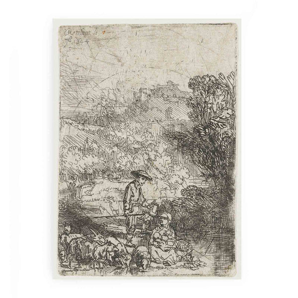 The Shepherd and his Family
 Painting