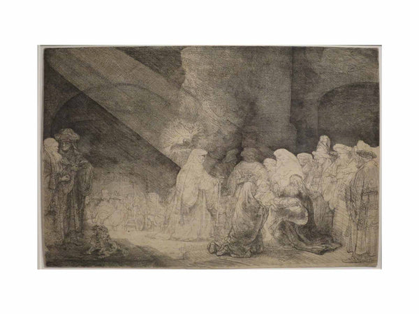 The Presentation in the Temple Painting