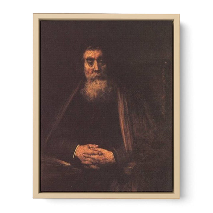 Portrait of an old man in the armchair
 Painting