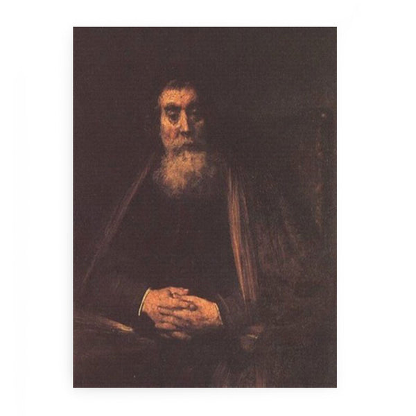 Portrait of an old man in the armchair
 Painting