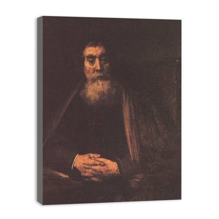 Portrait of an old man in the armchair
 Painting