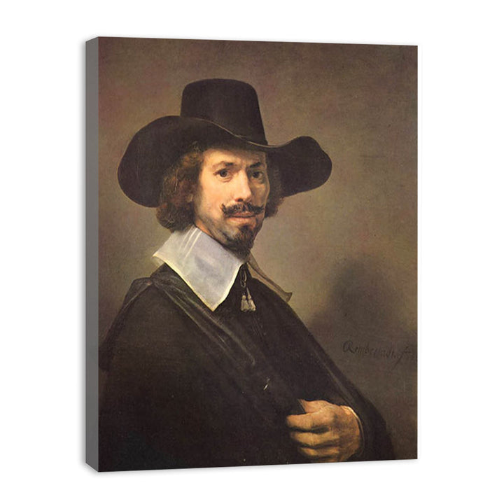 Portrait of the painter Hendrik Martensz. Sorgh. Painting
