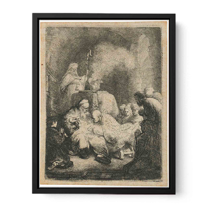The Circumcision Small Plate Painting