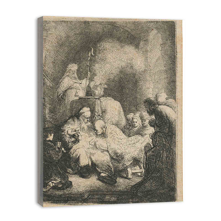 The Circumcision Small Plate Painting