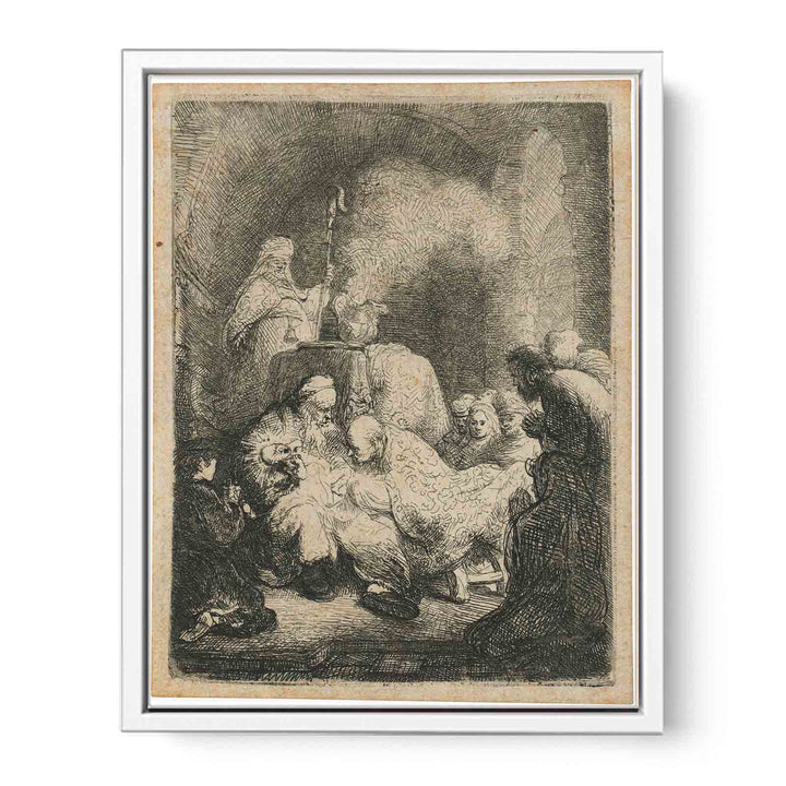 The Circumcision Small Plate Painting