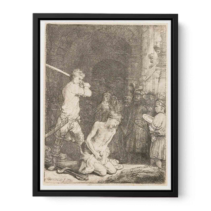 The Beheading of Saint John the Baptist Painting